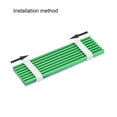 thumbnail image 4 of Aluminum Heatsink Kit 70 x 22 x 3mm Green with Silicone Thermal Pads for M.2, for 2280 SSD, 4 of 4