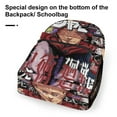 thumbnail image 2 of Jujutsu Kaisen Backpack Bookbag Casual Daypack Travel Backpacks for Work Hiking Camping, 2 of 7