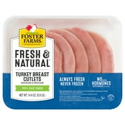 Foster Farms Fresh & Natural Turkey Breast Cutlets