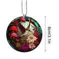 thumbnail image 3 of Hxlamzoo Hummingbird Pendant Car Rear View Mirror Hanging Accessories Ornament Car Interior Fluttering Ornament Car Interior Acrylic Decor Car Rear View Mirror Accessories, 3 of 8