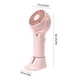 thumbnail image 3 of Ventilador portátil de nebulización recargable USB - Refrigerador de aire personal de 3 velocidades con humidificador para escritorio, viajes, hogar y oficina, 3 of 6