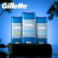 thumbnail image 6 of Gillette Antiperspirant Deodorant for Men, Clear Gel, Cool Wave, Twin Pack, 3.8oz, 6 of 8