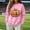 Pink, variant on LIZUOJUN Crewneck Sweatshirt for Women Oversized Pullover Football Pumpkin Graphic Long Sleeve Casual Game Day Outfits for Women Fall Halloween Cozy L