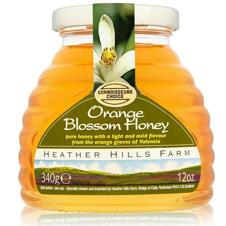 Heather Hills Orange Blossom Honey 12Oz