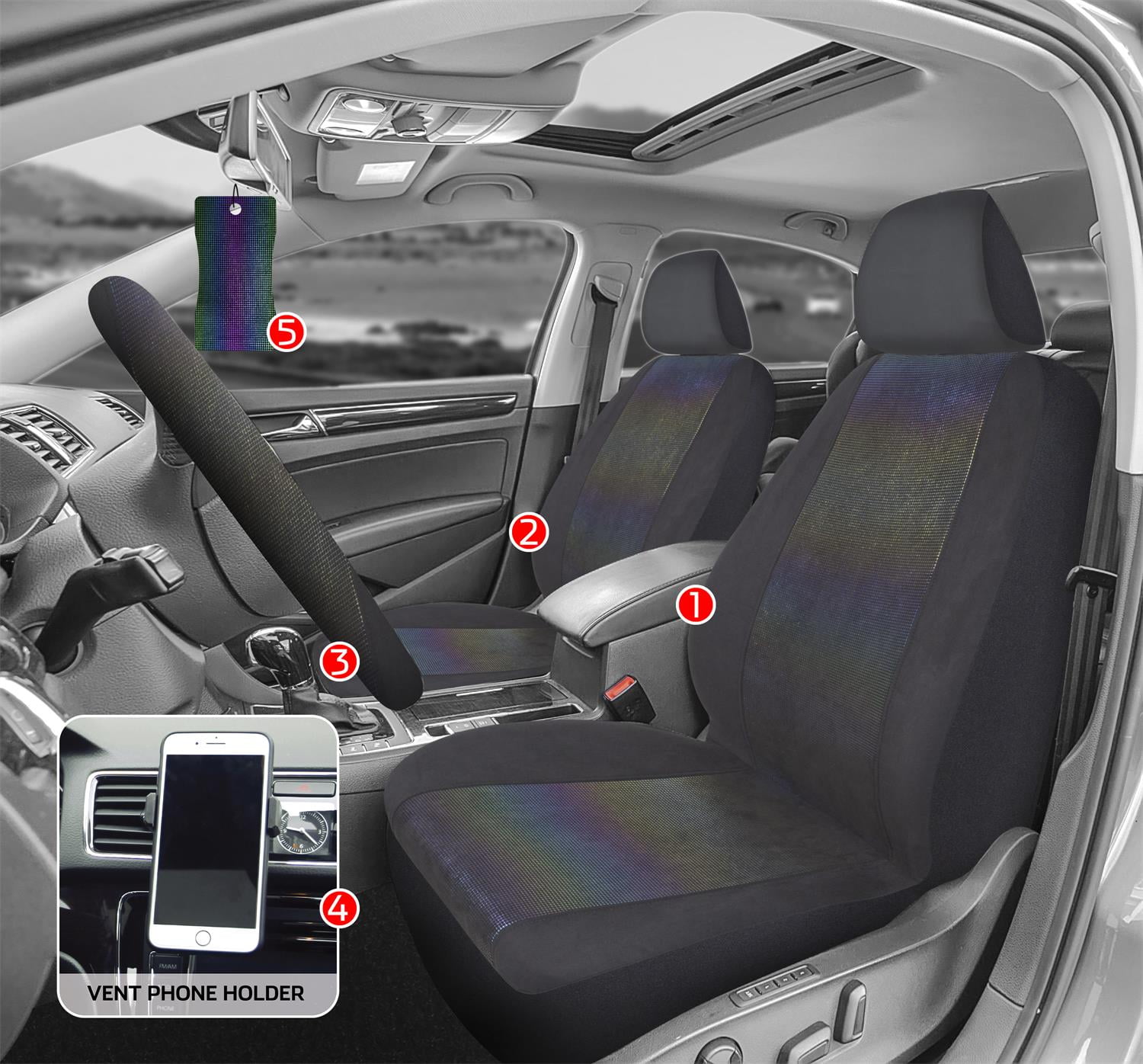 honda civic seat covers walmart