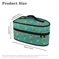 thumbnail image 6 of HELLHERO Cartoon Daisy Heart Travel Steamer Carrier Bag (11.8x6.69x5.5 In) Polyester, Bag Only, 6 of 6