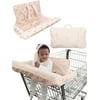 Modern Moments by Gerber Baby Girl Shopping Cart Cover, Pink