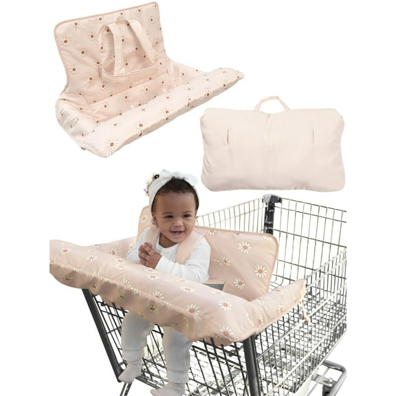 Modern Moments by Gerber Baby Boy Shopping Cart Cover, Sage