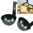thumbnail image 2 of ROCKROK Set of 2 Convenient Hangable Eggs Poacher Set Poaching Cups for Perfect Eggs, 2 of 7