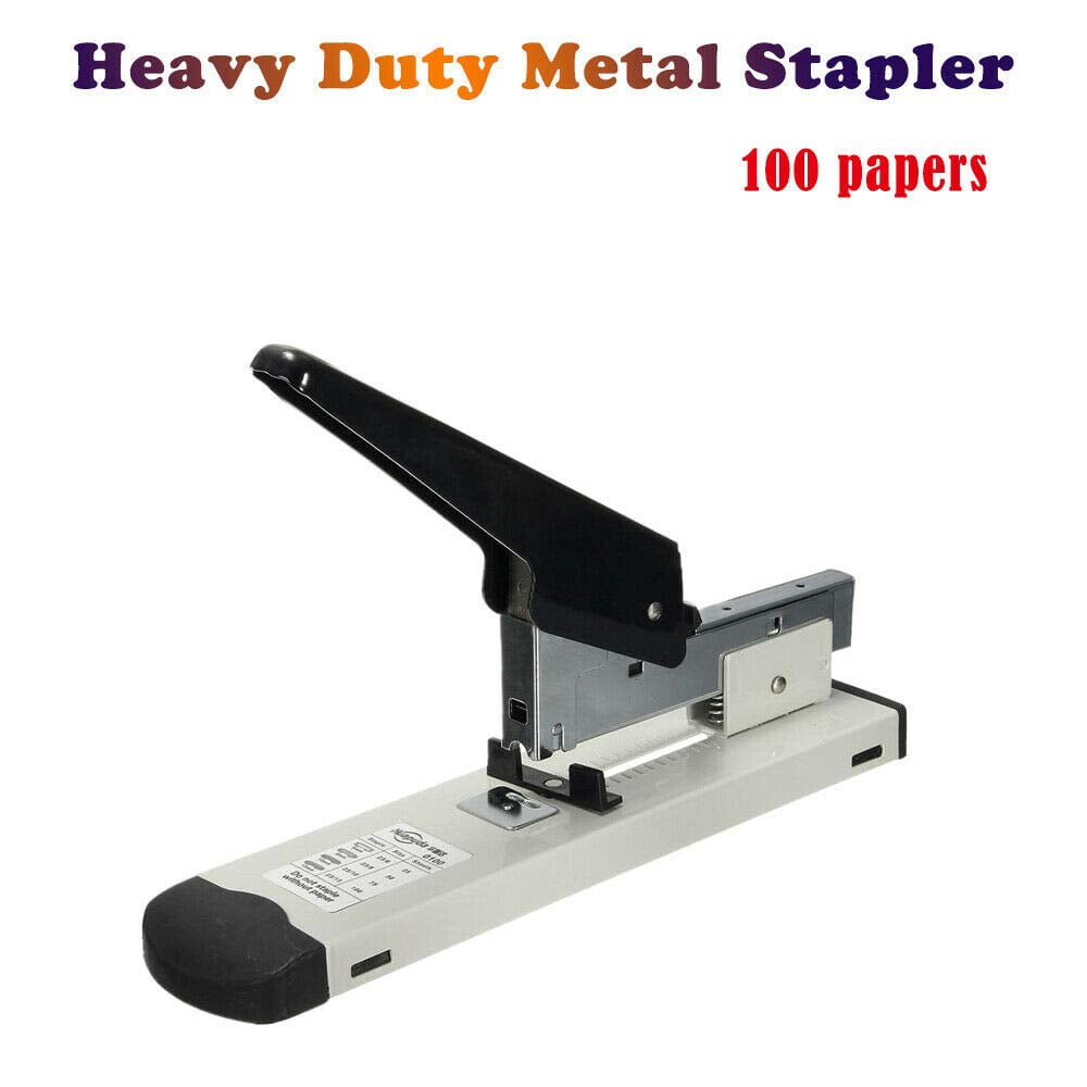 Metal Stapler 1PCS Heavy Duty Metal Stapler Quality 100 Sheet Capacity