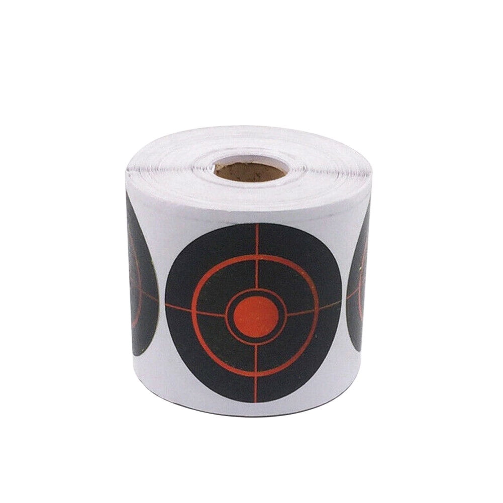 250pcs/Roll Shooting Adhesive Targets Splatter Reactive Target Sticker