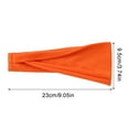 thumbnail image 3 of BKQCNKM Headbands for Women Headband for Washing Face Sport Headbands for Women Men Elastic Soft Fabric Non Slip Hair Bands Hair Warp for Daily Workout Yoga Headbands, Pink One Size, 3 of 3