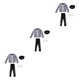 thumbnail image 1 of Billuyoard Boys Kids Costumes Performance Halloween Fancy XL Dress Type1 NO1, 1 of 1