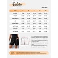 thumbnail image 4 of DOKOTOO Women Bermuda Shorts Summer Rolled-up Shorts with Pockets High Waist Drawstring Shorts Black XL US16-18, 4 of 11