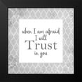thumbnail image 2 of Kimberly, Allen 12x12 Black Modern Framed Museum Art Print Titled - Trust, 2 of 5