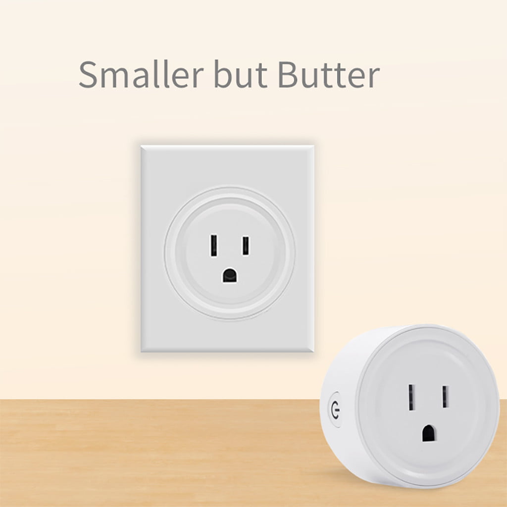 ZigBee Smart Plug WIFI Socket Mini Switch US Plug for Alexa Samsung SmartThings 