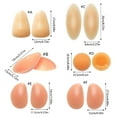thumbnail image 3 of 1 Pair Silicone Adhesive Pads for Enhances Knee and Hip Tailbone Protectors Suitable for Various Physical Activities, 3 of 9