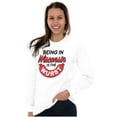 thumbnail image 4 of Wisconsin Wurst Meat Lovers Pun Funny Long Sleeve TShirt Men Women Brisco Brands S, 4 of 6