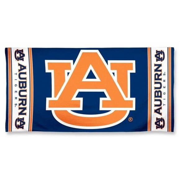 Auburn Tigers Towel 30x60 Beach Style
