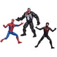 thumbnail image 1 of Marvel Titan Series Spider-Man, Venom, Miles Morales, pack de 3 figurines, 1 of 15