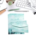thumbnail image 2 of Giaone Stationery Writing Paper and Envelopes Set Double Side Colored Letter Paper, 2 of 11