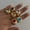 blue, variant on Vintage Boho Rhinestone Ring Gold Plated Elegant Crystal Ring Punk Irregular Geometric Opening Rings Midi Finger Ring Chunky Gold Statement Jewelry Gift for Women