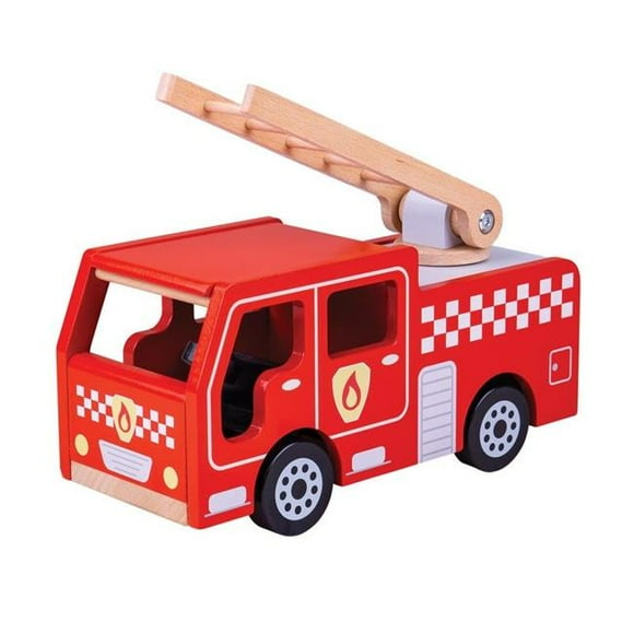 Bigjigs Toys BJTJT131 City Fire Engine Play Set