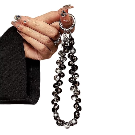 Misright Sparkling Trendy Charm Lanyard Phone Chain Elegant Pendant For Purse and Mobile