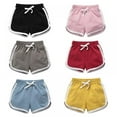 thumbnail image 5 of Kids Shorts Boys Girls Summer Sport Shorts Pants Unisex Children Candy Color Casual Short Pants Trousers Bottoms,18M-8 Years, 5 of 5