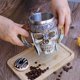 thumbnail image 4 of Tazas de calavera de cuerno de carnero vikingo con doble asa de 13oz, tazas de café, jarra de cerveza, revestimiento de acero inoxidable, taza de bebida de calavera Medieval para café JFHHH pequeña, 4 of 5