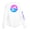 White, variant on SCALES Tide Dye Flyer Womens Performance Shirt Light Pink, XLarge Long Sleeve Shirt