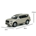 thumbnail image 2 of 1:64 Infiniti QX80 2020 Diecast Model Car Collection Gift Toy Series Gold, 2 of 8