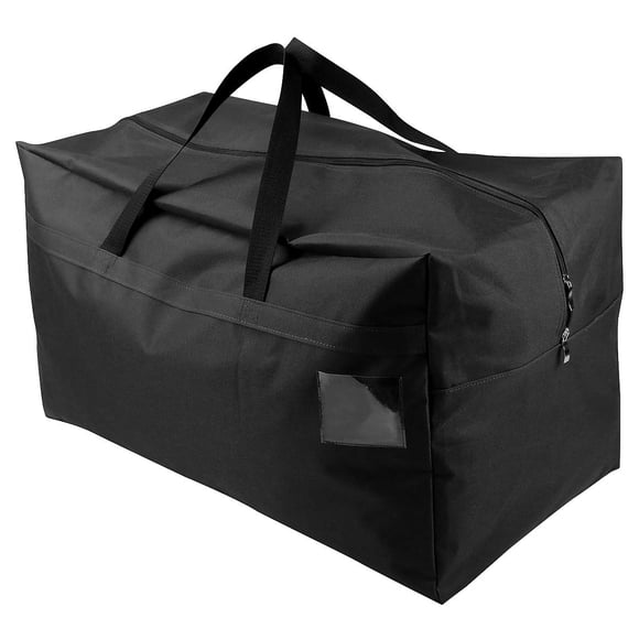 Bolsa para almacenamiento AMJ Christmas Decorations, 100 L, color negro