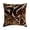 Copper, variant on Ivory Decorative Lumbar Pillow Cover 12" x 14" | Modern Velvet Oblong Cushion Cover Abstract | Velvet Luxe, Beaded Hand Embroidery Pillowcases for Couch / Sofa & Bed, Home Décor - Abstract Drift