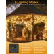thumbnail image 5 of Guirnalda de luces solares BHCLIGHT, paquete de 2, 24 m, 200 LED, impermeables, 5 of 7