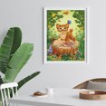 thumbnail image 4 of Cuadros Decorativos Pintura al óleo por números gato para colorear imagen dibujo Digital L291 Wdftyju embutido en tela, 4 of 9