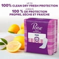 thumbnail image 3 of Poise Ultra Thin Incontinence Pads for Women, 4 Drop, Moderate Absorbency, Regular, 60Ct, 3 of 5