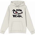 thumbnail image 4 of No Fear Classic Logo Adult Sand Long Sleeve Hoodie-Small, 4 of 6