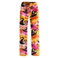 thumbnail image 5 of OIOLOYJM Halloween Womens Pajama Pants Pumpkin Witch Hat Print Wide-Leg Cute Sleep Comfy Pajama Bottoms Party Stretchy Lounge Elastic Waist Loungewear Yellow 2XL, 5 of 7