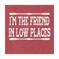 thumbnail image 4 of Go All Out I'm The Friend In Low Places Funny Country Music Gift Sweatshirt Hoodie Mens/Women, 4 of 5