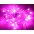 thumbnail image 1 of Karlling - Cadena de luces de hadas de 40 LED, color morado, funciona con pilas, para bodas, fiestas, Navidad, decoraciones navideñas (púrpura), 1 of 4