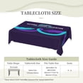 thumbnail image 5 of Suicide Prevention Awareness Tablecloth Rectangle Waterproof Spill-Proof Table Cloth Cover For Kitchen Dining Farmhouse Party Wedding Outdoor Picnic Camping 54x72in, 5 of 7