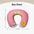 thumbnail image 5 of Wukai A Funny Cat Print Travel Pillow,Memory Foam U Shaped Neck Pillow,Super Lightweight Portable Headrest Great for Airplane Chair, Car,Home,Office, 5 of 8