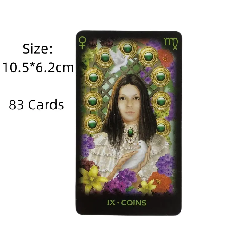 Tarots of Dreams Full English 83 Cards Deck Oracle Playing Card Divination Game D0LB