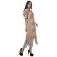 thumbnail image 3 of Moomaya Asymmetric Kurti With Pant Indian Tunic Tops Printed Kurti Set For Women, 3 of 6