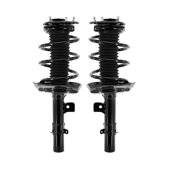 Pair of 2 Front L-R Quick Complete Strut-Coil Spring For 2015-2018 Acura Tlx V6 3.5L AT