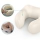 thumbnail image 4 of ador de cuello eléctrico almohada de espuma en U para el dolor de viaje - Marrón de vibración Vibración marrón Sunnimix Almohada de masajeador de cuello eléctrico, 4 of 8