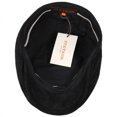 thumbnail image 4 of Ivy Weather Leather Duckbill Flat Cap - M - Black, 4 of 4