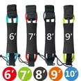 thumbnail image 3 of Surfboard Leash, Elastic Surfing Foot Leg Rope Padded Ankle Strap for Surfing, Kayaking & Boating, 3 of 7
