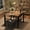 Retro color, variant on 3-Piece Kitchen Dining Room Table Chair Set for Small Space, Indoor Modern Dinette Set for 2, Square Dinner Table Set for Dinette, Breakfast